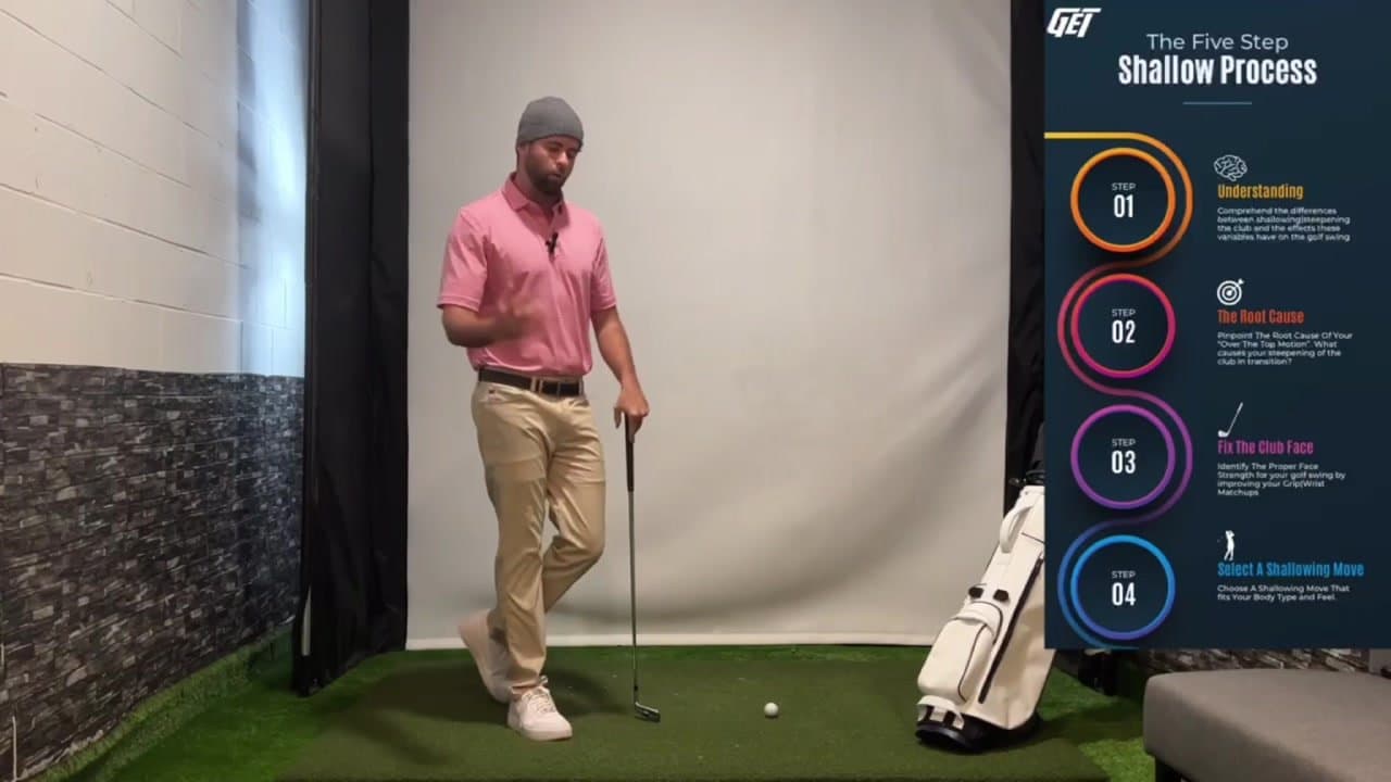 LESSON #5 SHALLOWING FEELS TO FIX YOUR SLICE