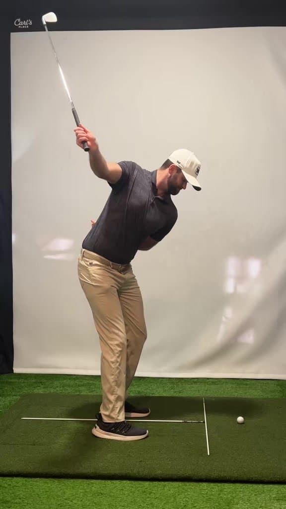 DRILL #4 TRAIL HAND FEEL TO SHALLOW THE CLUB